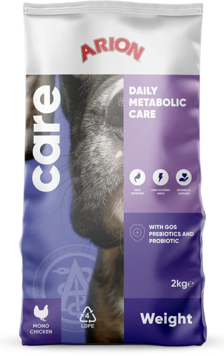 Arion Dog Care Weight Hondenvoer 12 kg - afbeelding 2 van 2