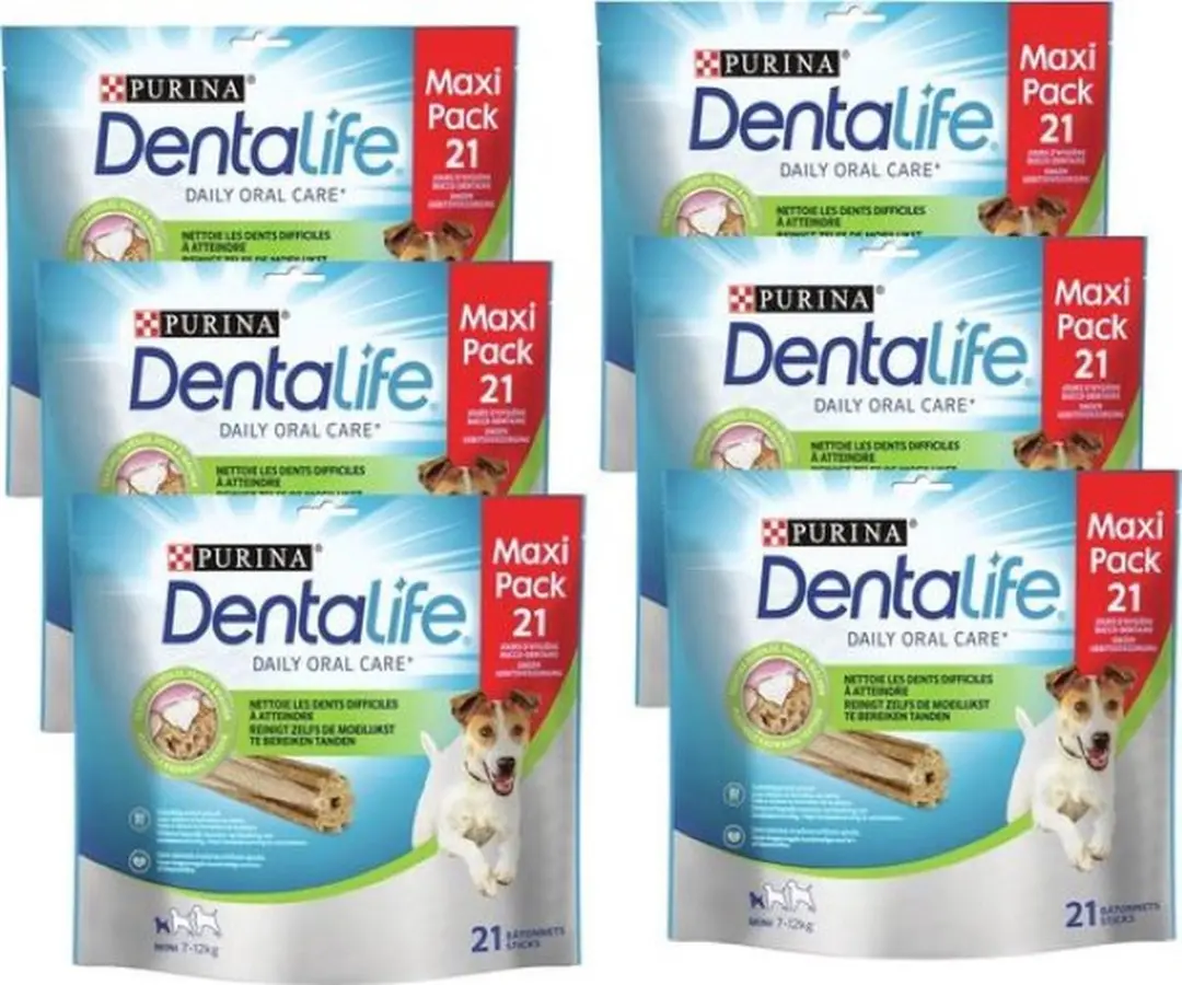 5x Purina Dentalife Daily Oral Care Small Loyalty Pack