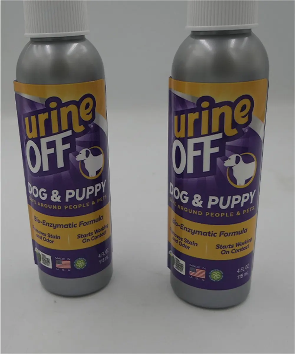 2 X Urine off honden en puppy's 118 ml verwijderd vlekken en geuren , safe arrou