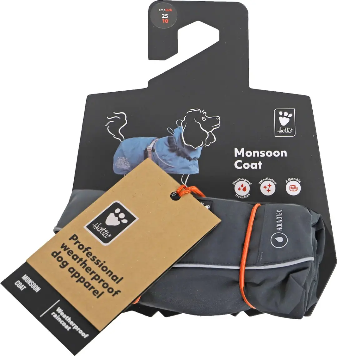 Hurtta Monsoon Regenjas - 40cm - afbeelding 2 van 6
