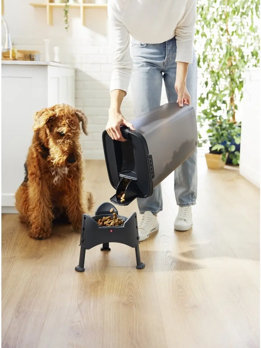 Rotho MyPet Cody Hondenvoerbewaarbak 25l - Antraciet - afbeelding 3 van 3