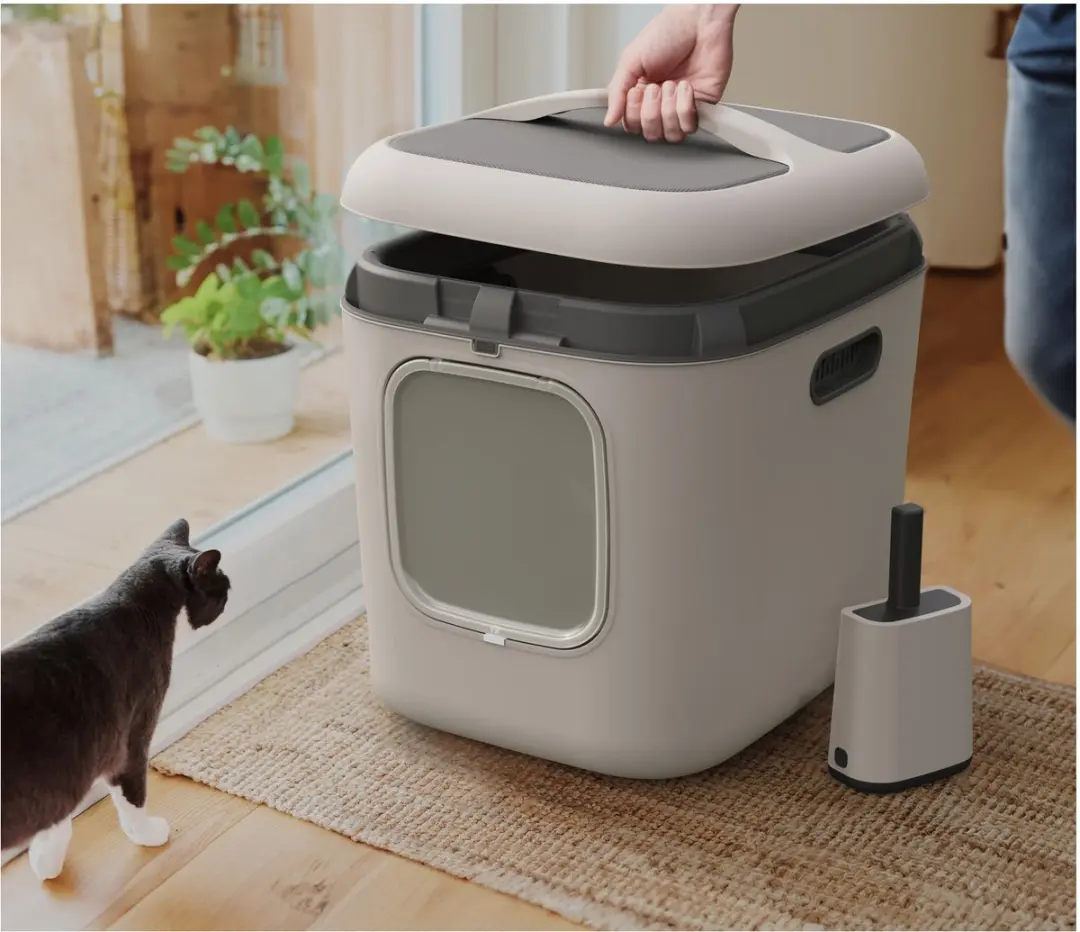Rotho MyPet Biala Kattenbak XL - 62x50x58cm - Wit - afbeelding 2 van 6