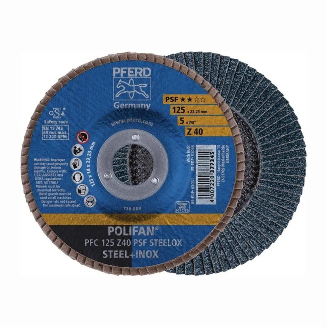 Pferd Polifan Z PSF SteeLOX Lamellenschijf Ø115mm