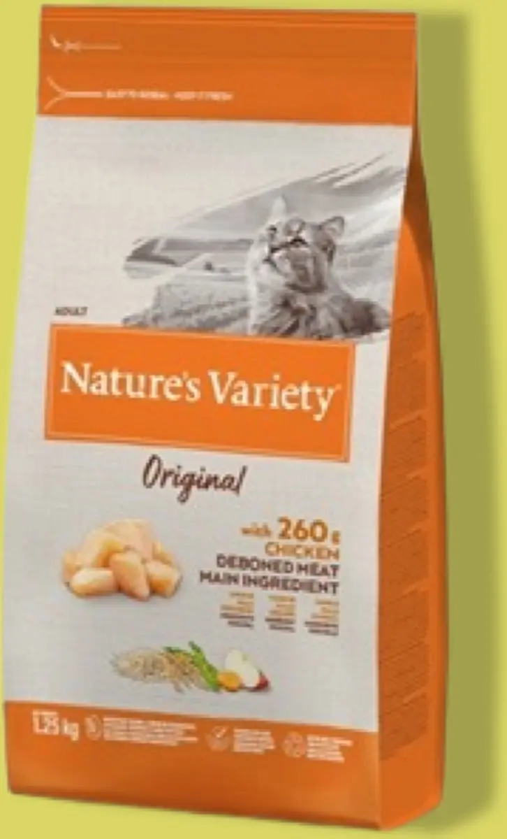Nature's Variety Original Chicken Adult Kattenvoer 1,25 kg - afbeelding 5 van 6
