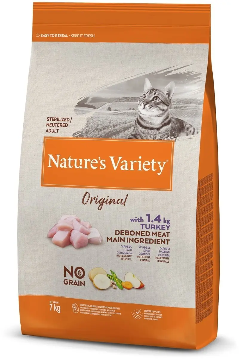 Nature's Variety Original Sterilized Kalkoen Kattenvoer