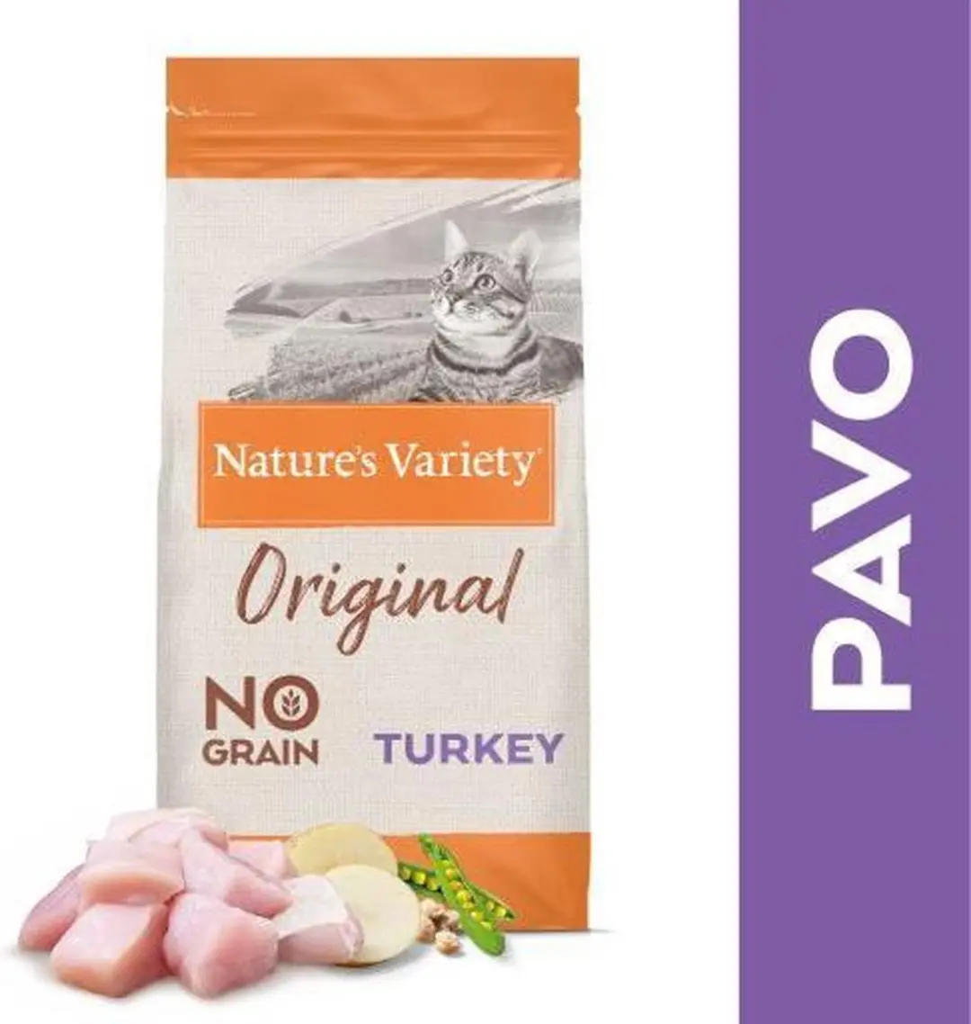Nature's Variety Original Sterilized Kalkoen Kattenvoer - 1,25kg - afbeelding 6 van 6