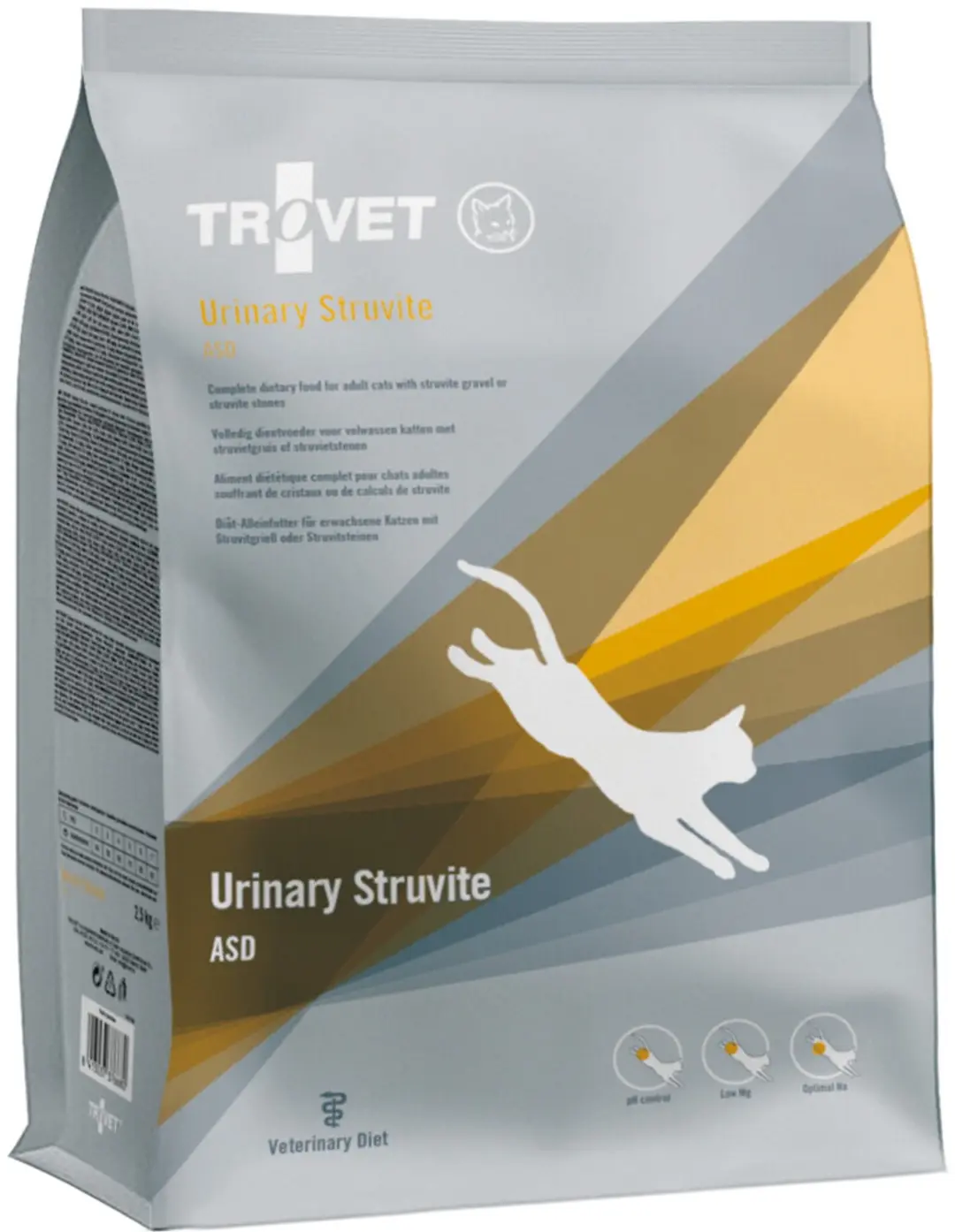 Trovet ASD Urinary Struvite Kattenvoer 2,5 kg - afbeelding 3 van 3