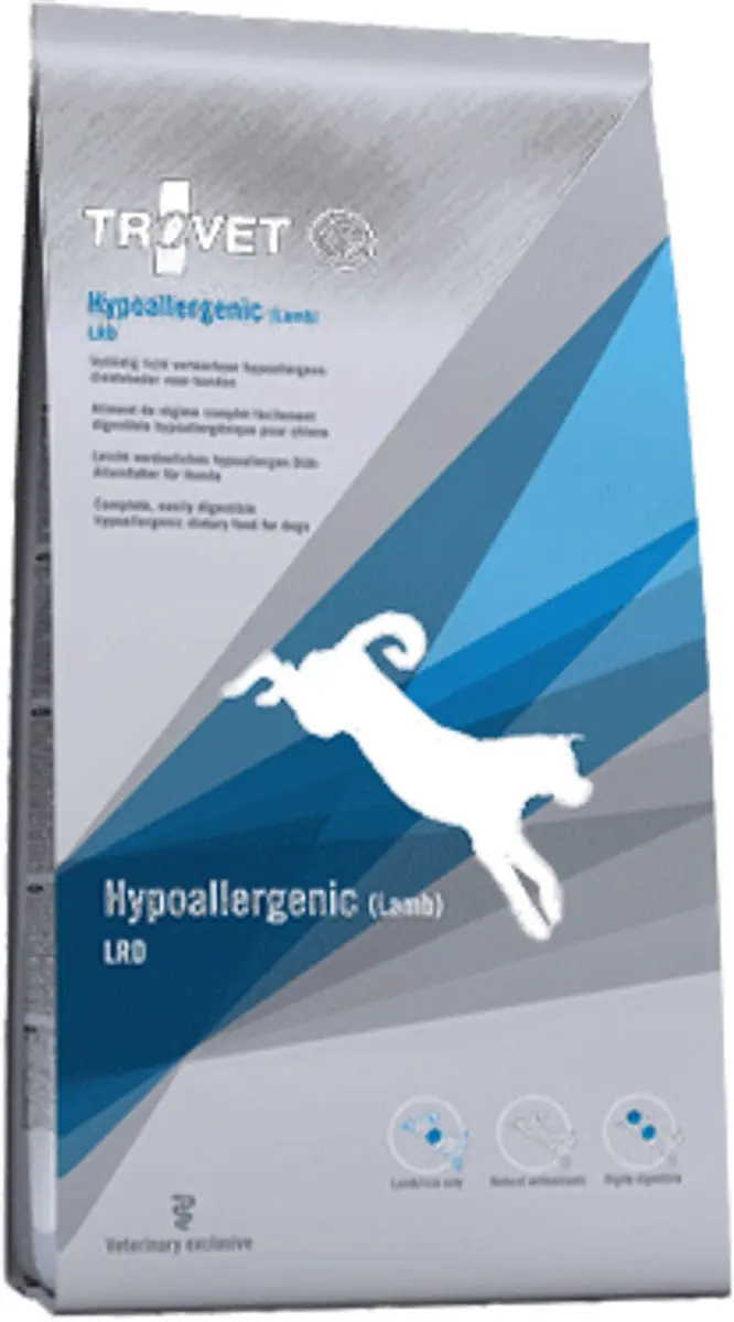 Trovet LRD Hypoallergenic Hondenvoer Lam 3kg - afbeelding 3 van 5