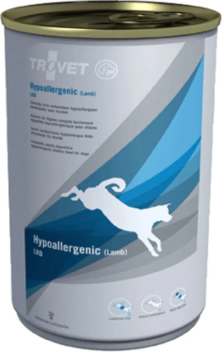 Trovet LRD Hypoallergenic Hondenvoer Lam 3kg - afbeelding 2 van 5