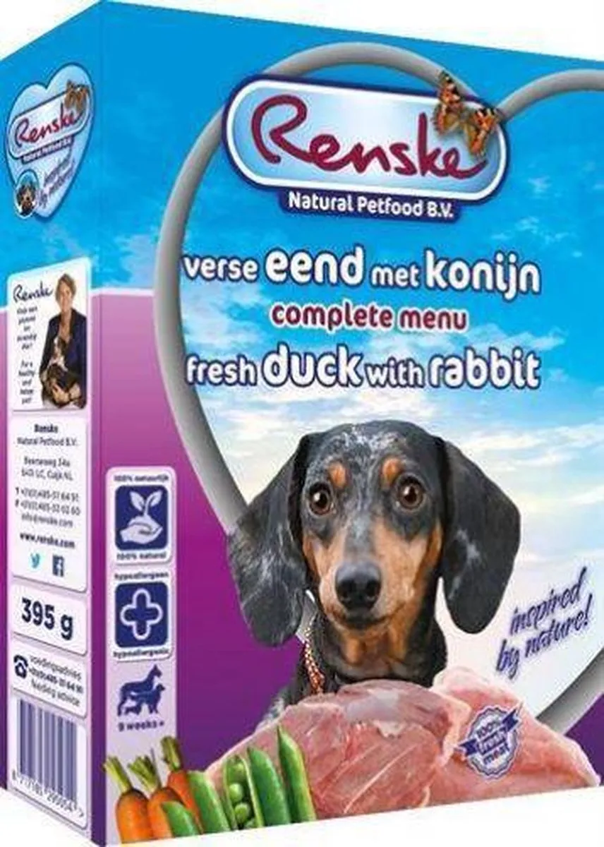 Renske Honden Natvoer Kalkoen/Eend