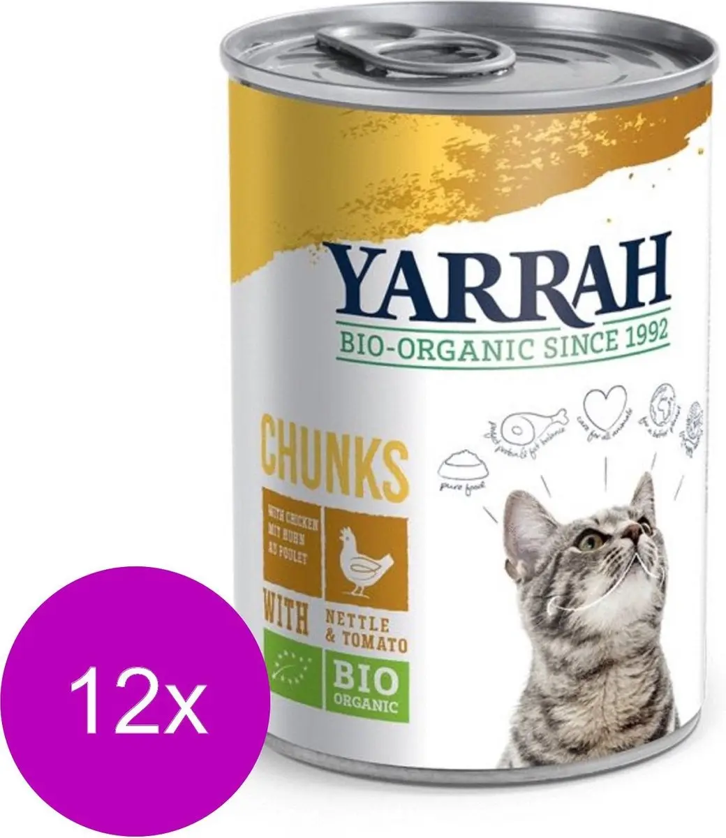 12x Yarrah Bio Kat Blik Chunks