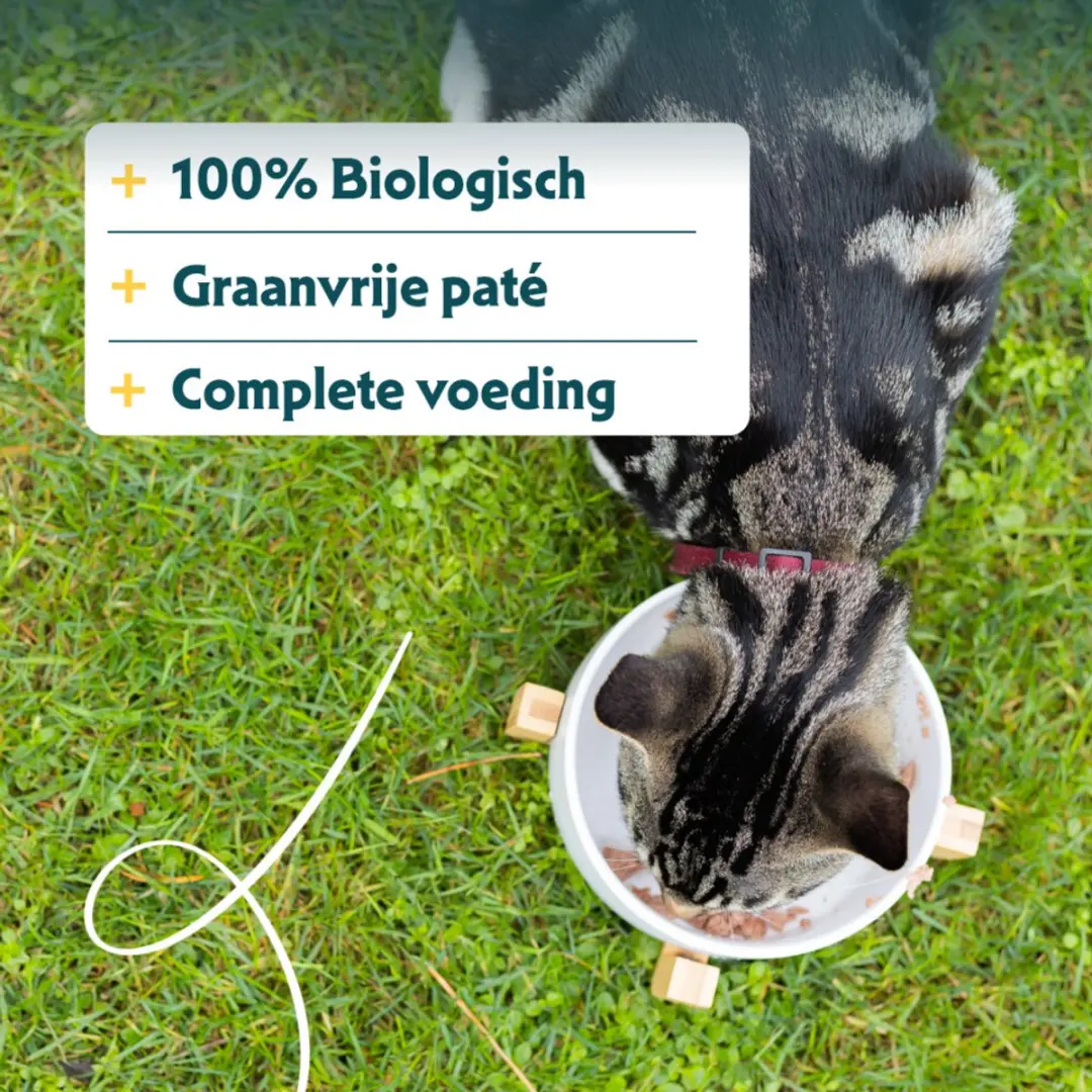 Yarrah Bio Alu Paté Grainfree Kattenvoer Kip - 16x 100gr - afbeelding 6 van 6