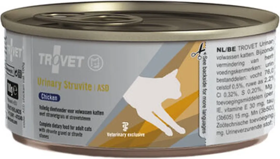 Trovet ASD Urinary Struvite Kip Kattenvoer - afbeelding 2 van 2
