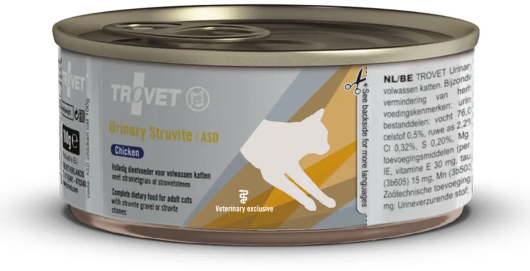 Trovet ASD Urinary Struvite Kip Kattenvoer