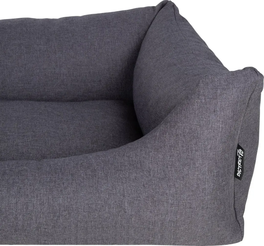 District 70 Classic Box Bed - Charcoal Grey - L - afbeelding 3 van 6