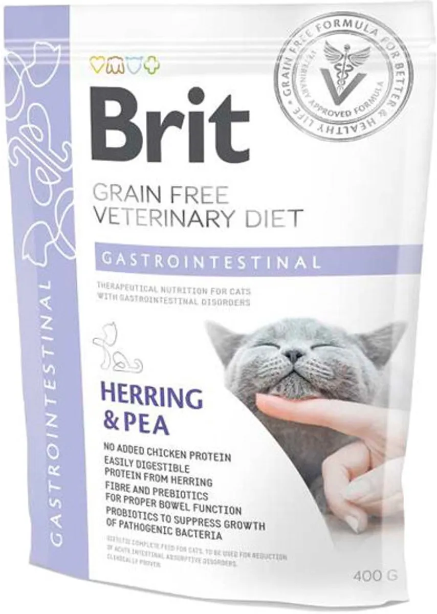 Brit Veterinary Diet Grain Free Gastrointestinal Kattenvoer 5kg