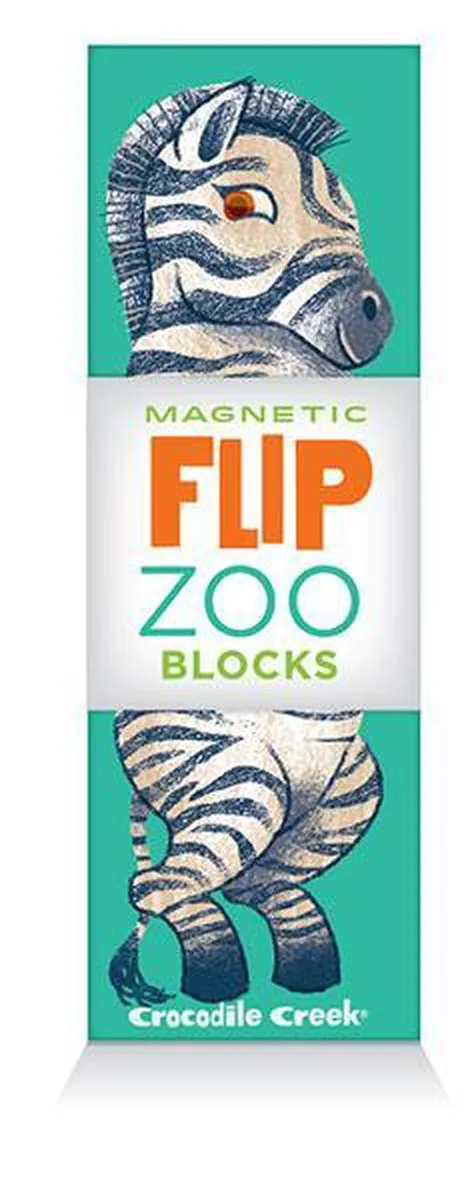 Crocodile Creek Magnetic Blocks African Animals 9-delig