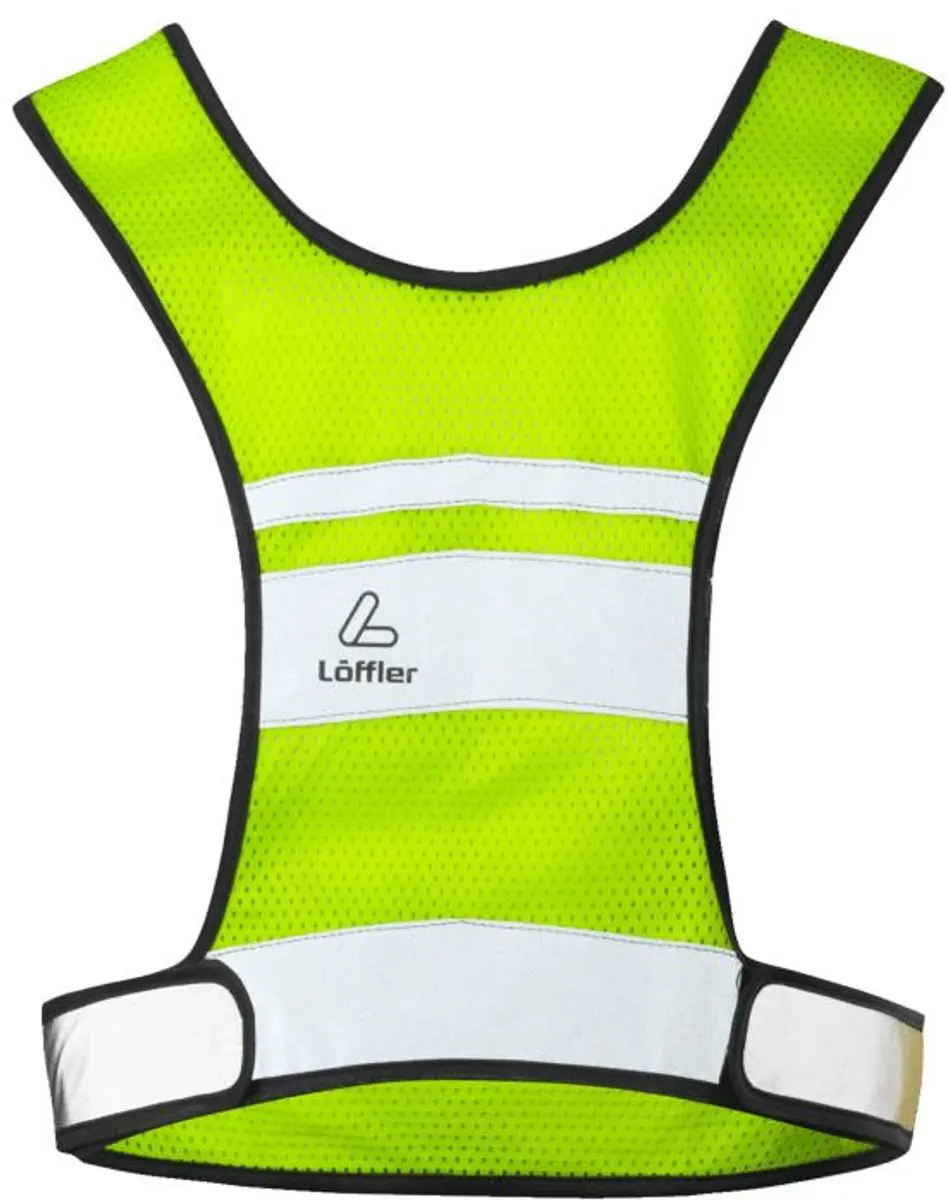 Löffler Reflectievest Polyester - Geel - Maat M - afbeelding 3 van 4