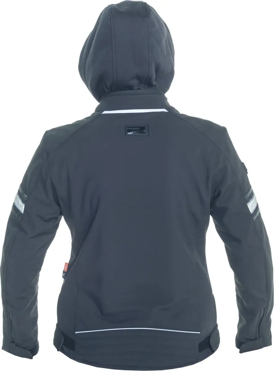 Richa Toulon 2 Softshell WP Dames Zwart Textiele Motorjas