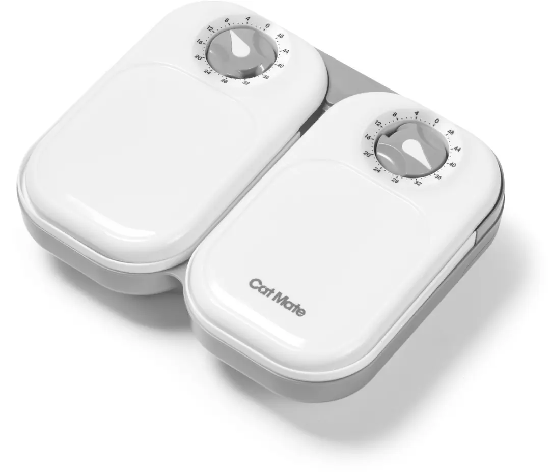 Cat Mate C200 Automatische Voerbak - 2 Maaltijden - Wit - afbeelding 4 van 6