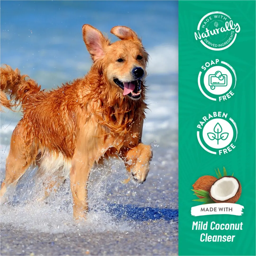 TropiClean Havermout en Tea Tree Hondenshampoo 355ml - afbeelding 3 van 6
