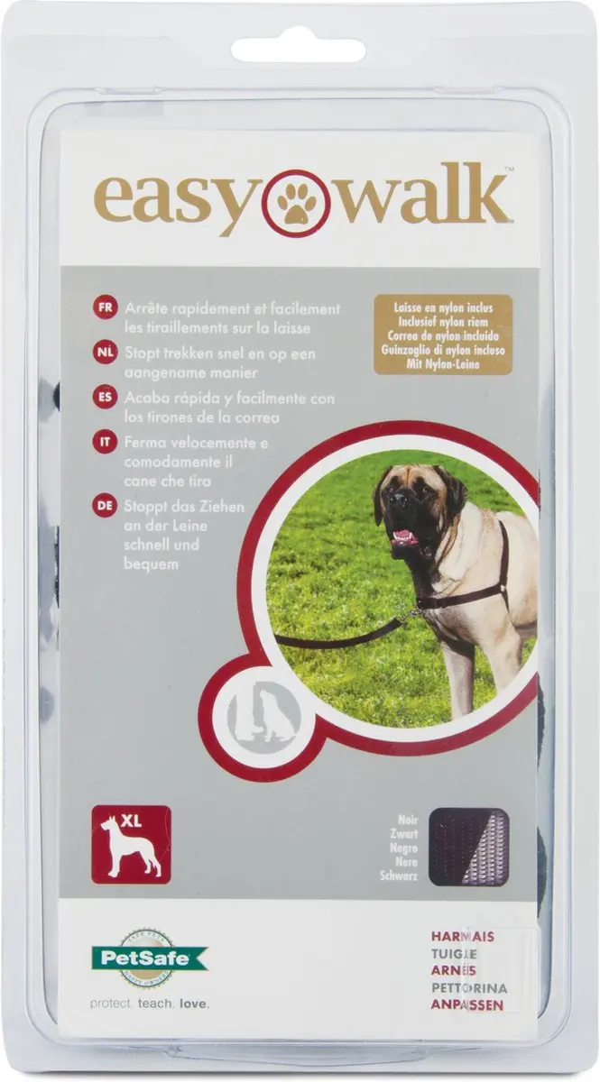 PetSafe Easy Walk Hondentuig - XL - Zwart - afbeelding 4 van 6