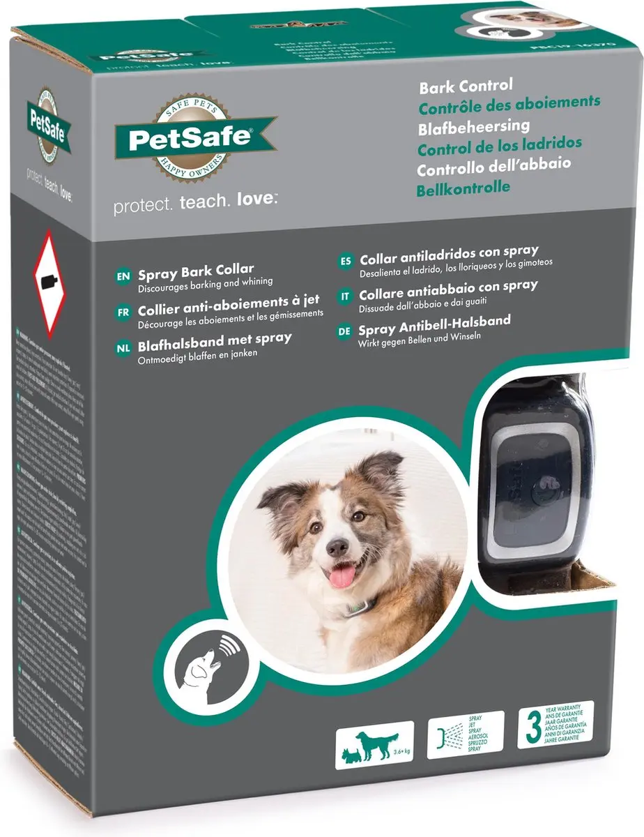 PetSafe Big Dog Deluxe Anti-Blafband met Spray - afbeelding 2 van 6
