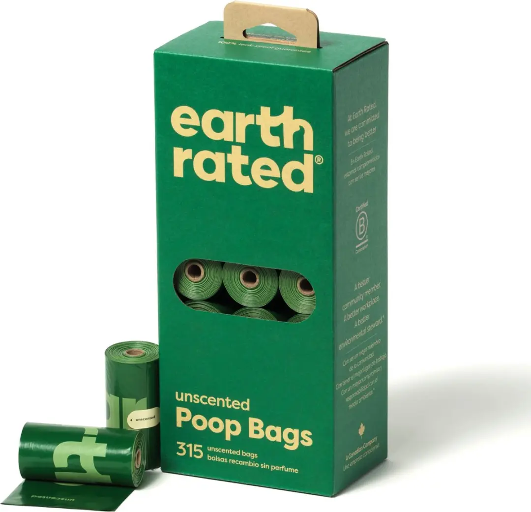 Earth Rated Hondenpoepzakjes Ongeparfumeerd