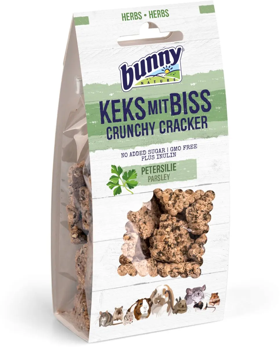 Bunny Nature Crunchy Cracker Peterselie 50g