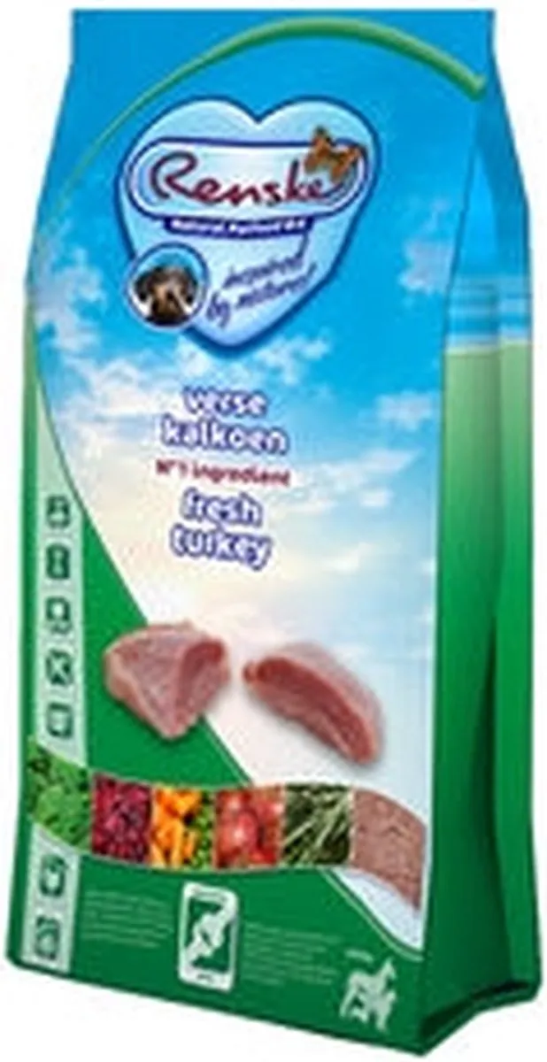 Renske Super Premium Senior Kalkoen Graanvrij 600g
