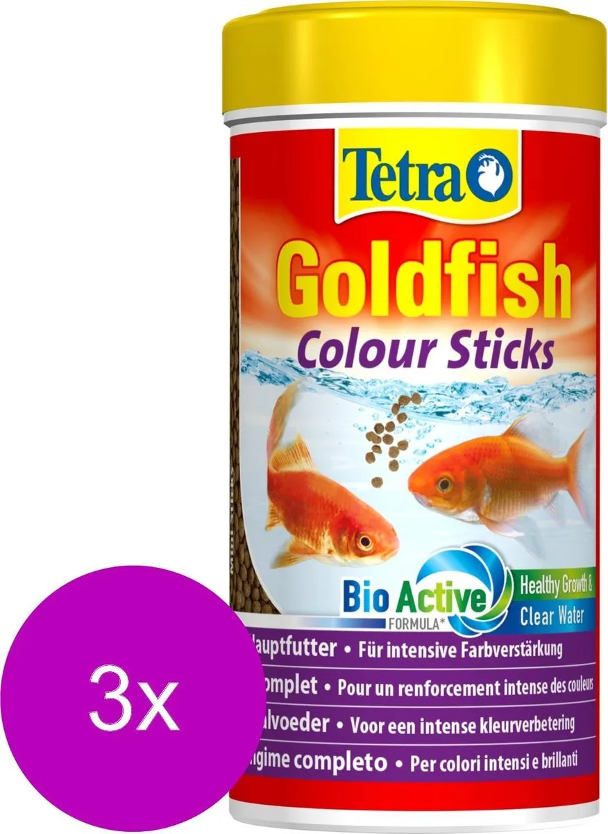 Tetra Visvoer Goldfish Colour Sticks