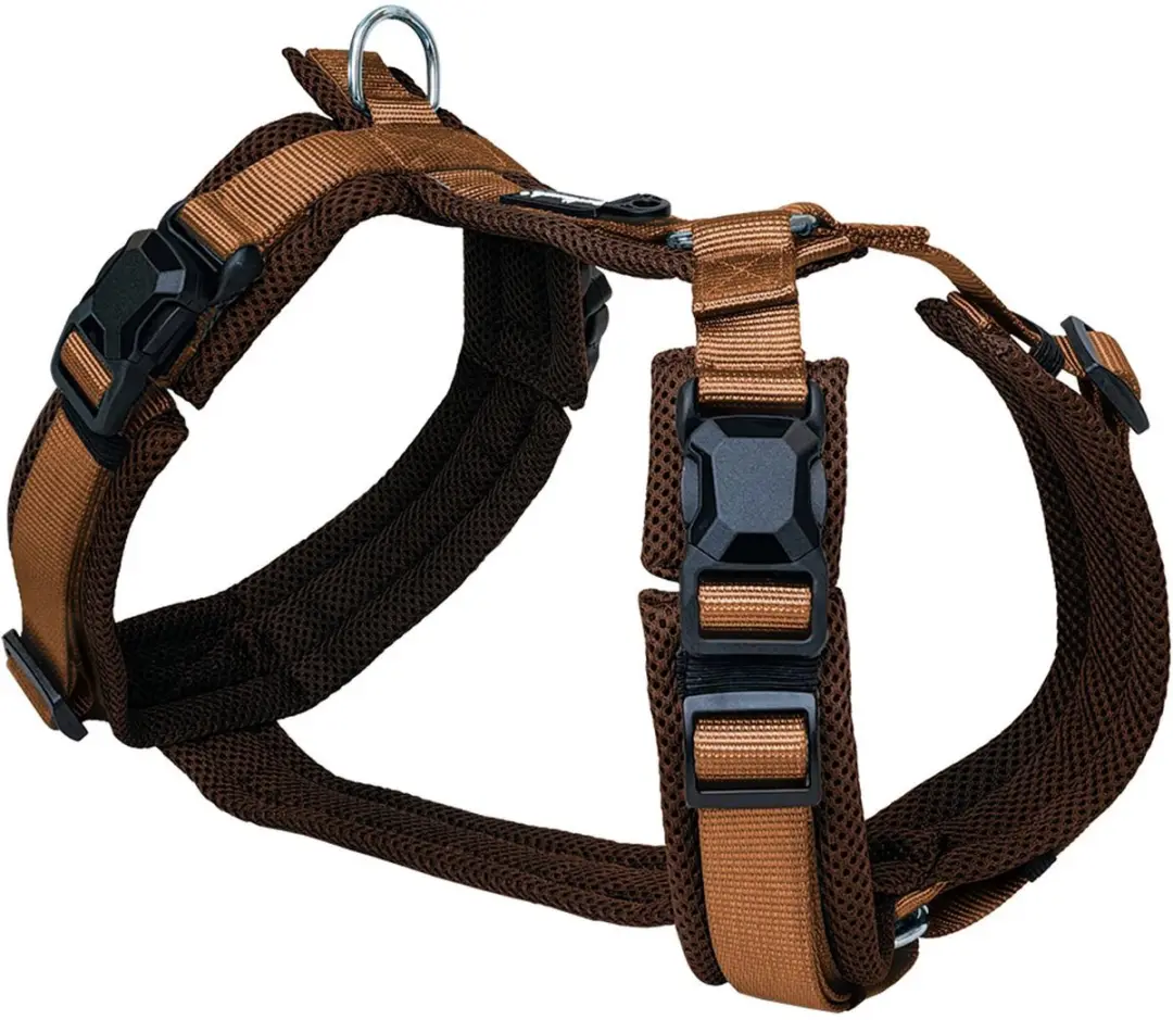 Petlando Magnetech Y-Comfort harnas XS Mokka/Cognac,