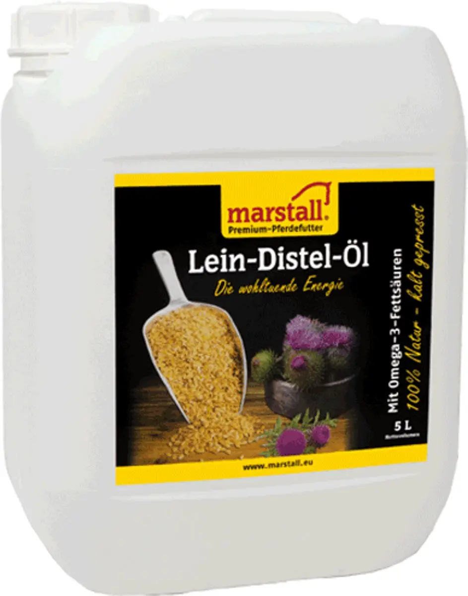 Marstall Lein-Distel-olie 5 liter