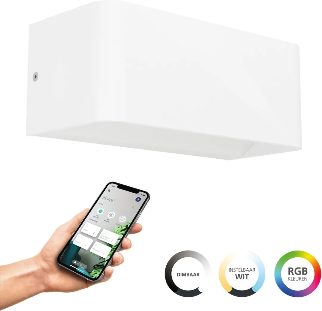EGLO connect.z Sania-Z Smart Wandlamp 20cm