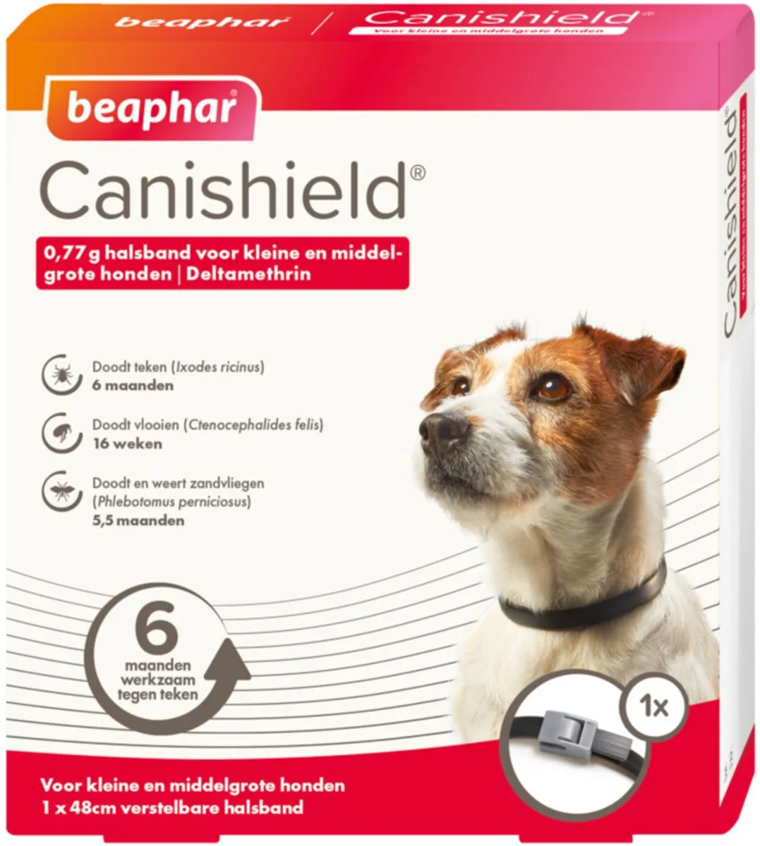 Beaphar Canishield Anti Vlooien & Tekenband Hond M