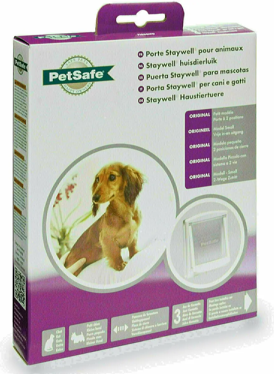 PetSafe 700 Kattenluik - S - Wit - afbeelding 5 van 5