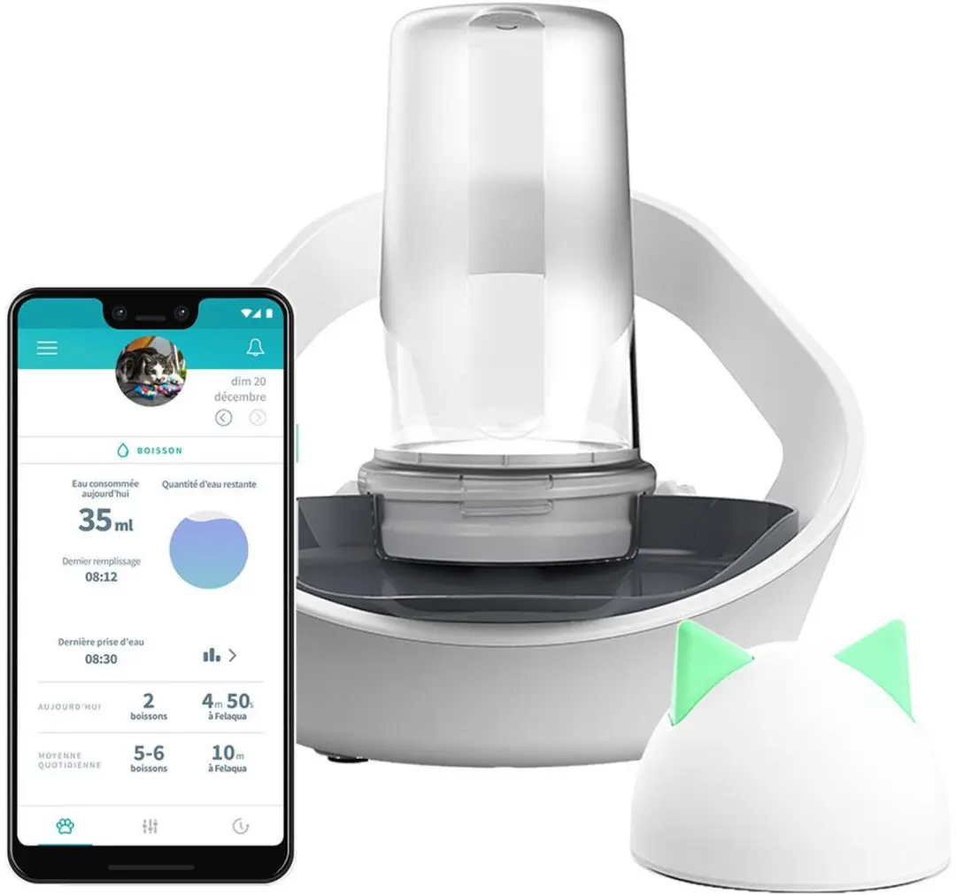 Surefeed Felaqua Connect Kattendrinkbak - 1L - Wit - afbeelding 3 van 6