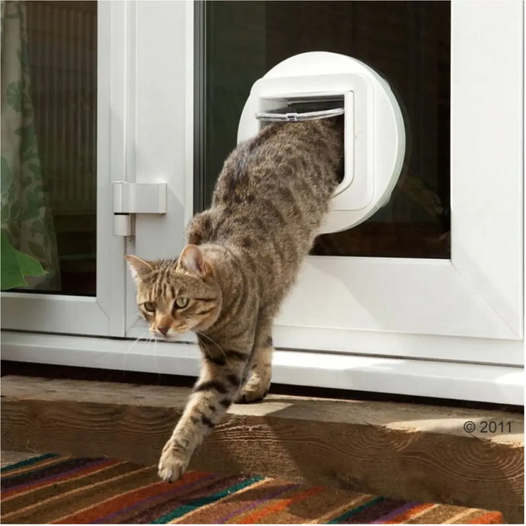 SureFlap Glas Installatie Adapter Kattenluik - Wit - afbeelding 2 van 4