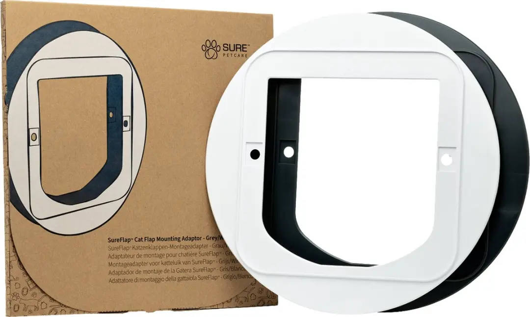Sureflap Microchip Kattenluik Montageadapter - Grijs - afbeelding 3 van 5