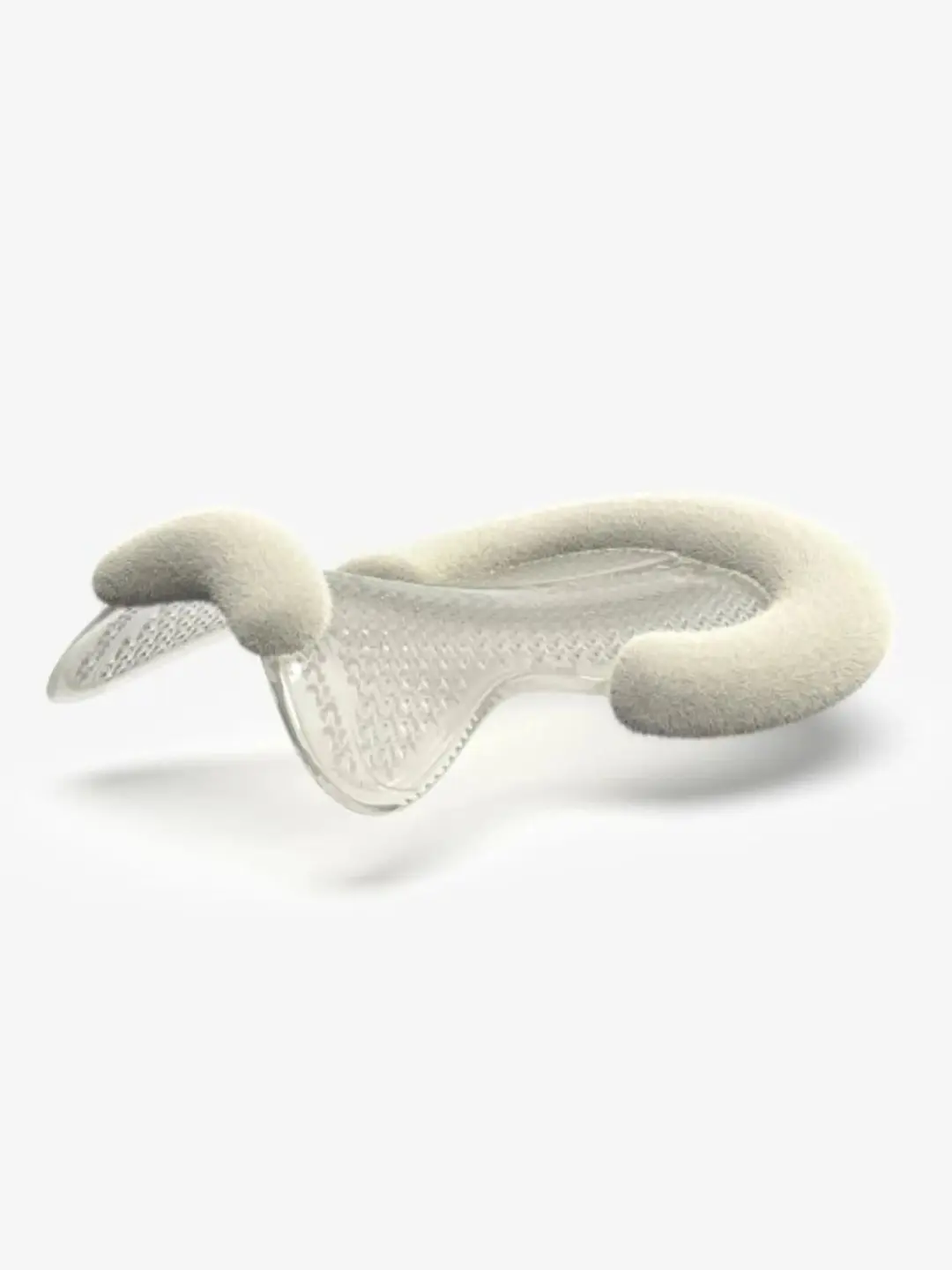 LeMieux Gel-Tek Shaped Vegan-Wool Half Pad Full Naturel