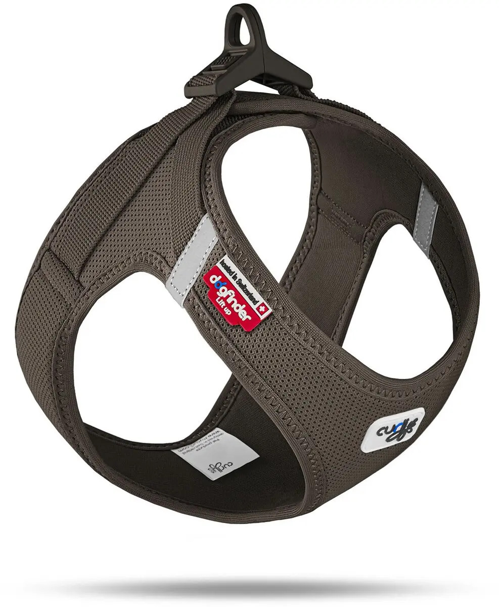 Curli Clasp Air-Mesh Hondentuigje - Bruin - S - afbeelding 2 van 2