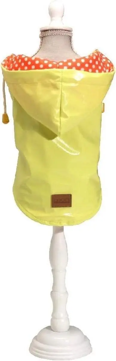 Croci Hondenjas Regenjas Raindrop Lemon Geel