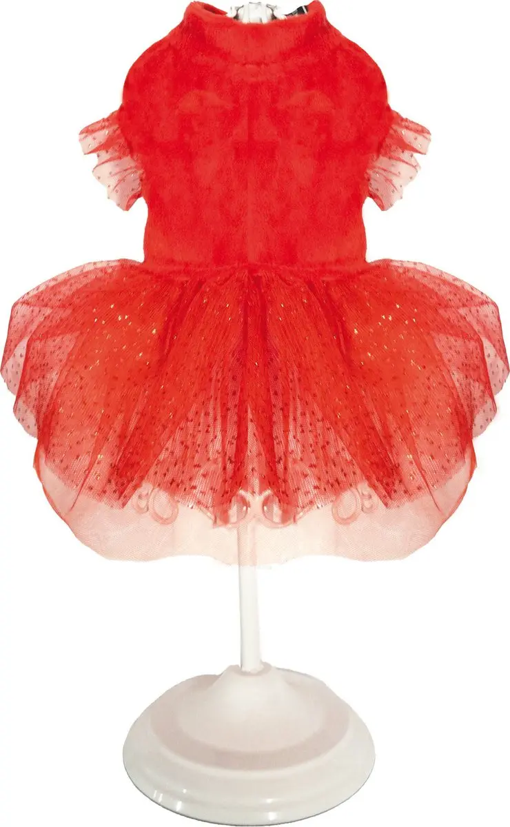 Croci Hondenjurk Xmas Sparkling Rood 35 cm