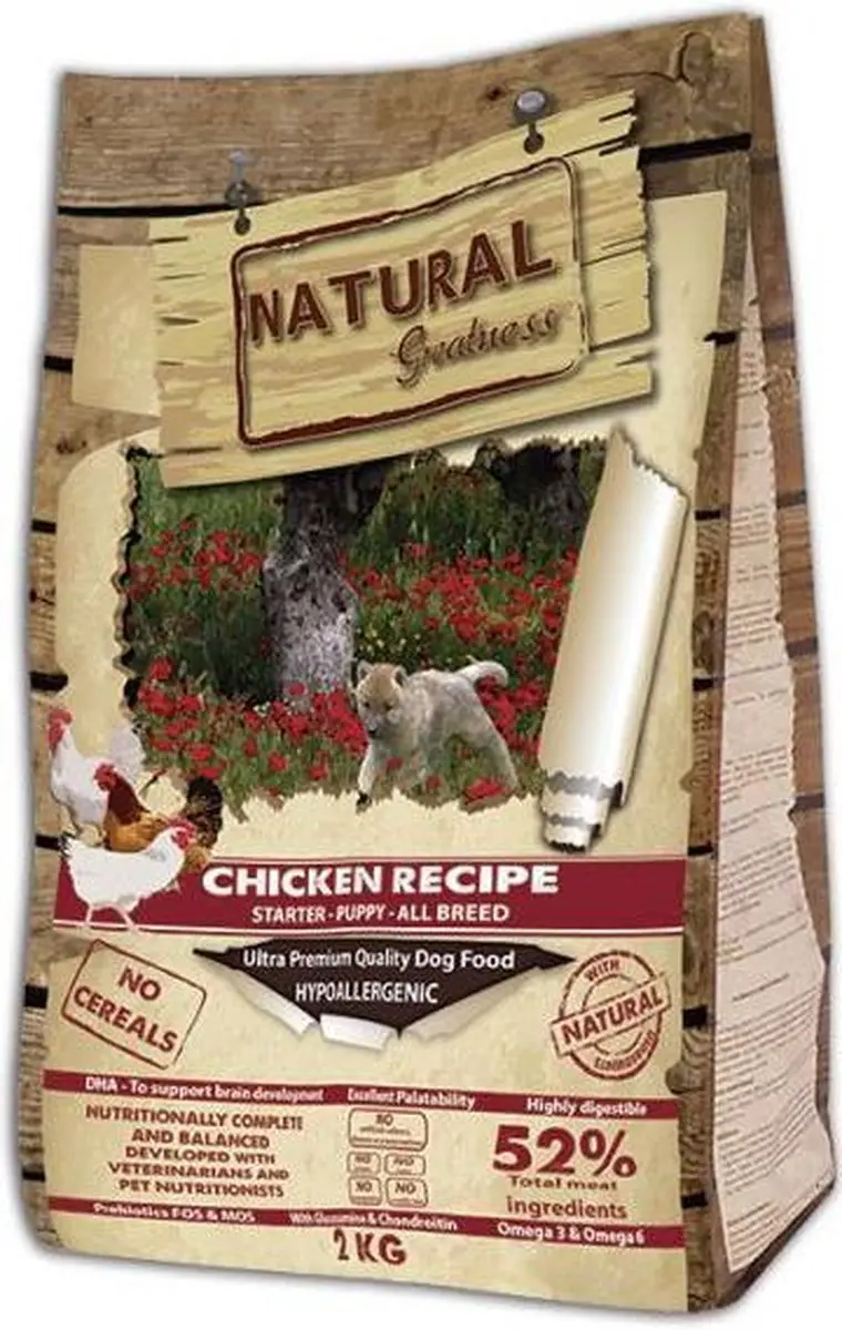 Natural Greatness Chicken Starter Hondenvoer