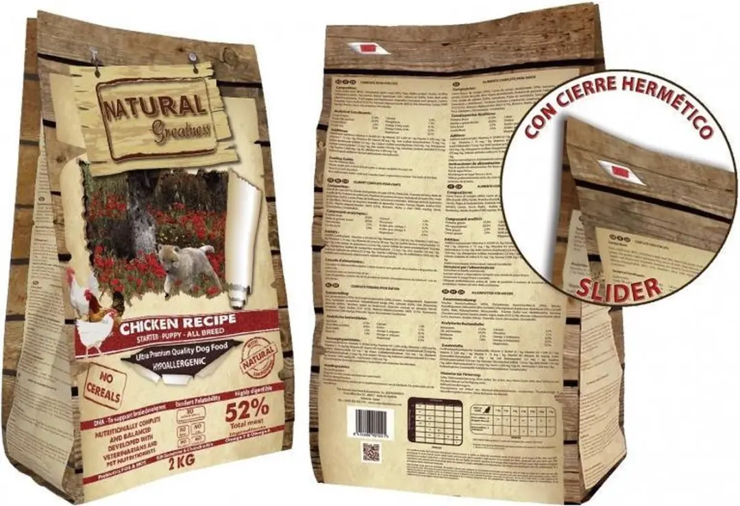 Natural Greatness Chicken Starter Hondenvoer - 2kg - afbeelding 2 van 4