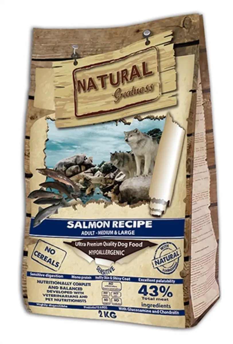 Natural Greatness Zalm Sensitive Hondenvoer Droogvoer