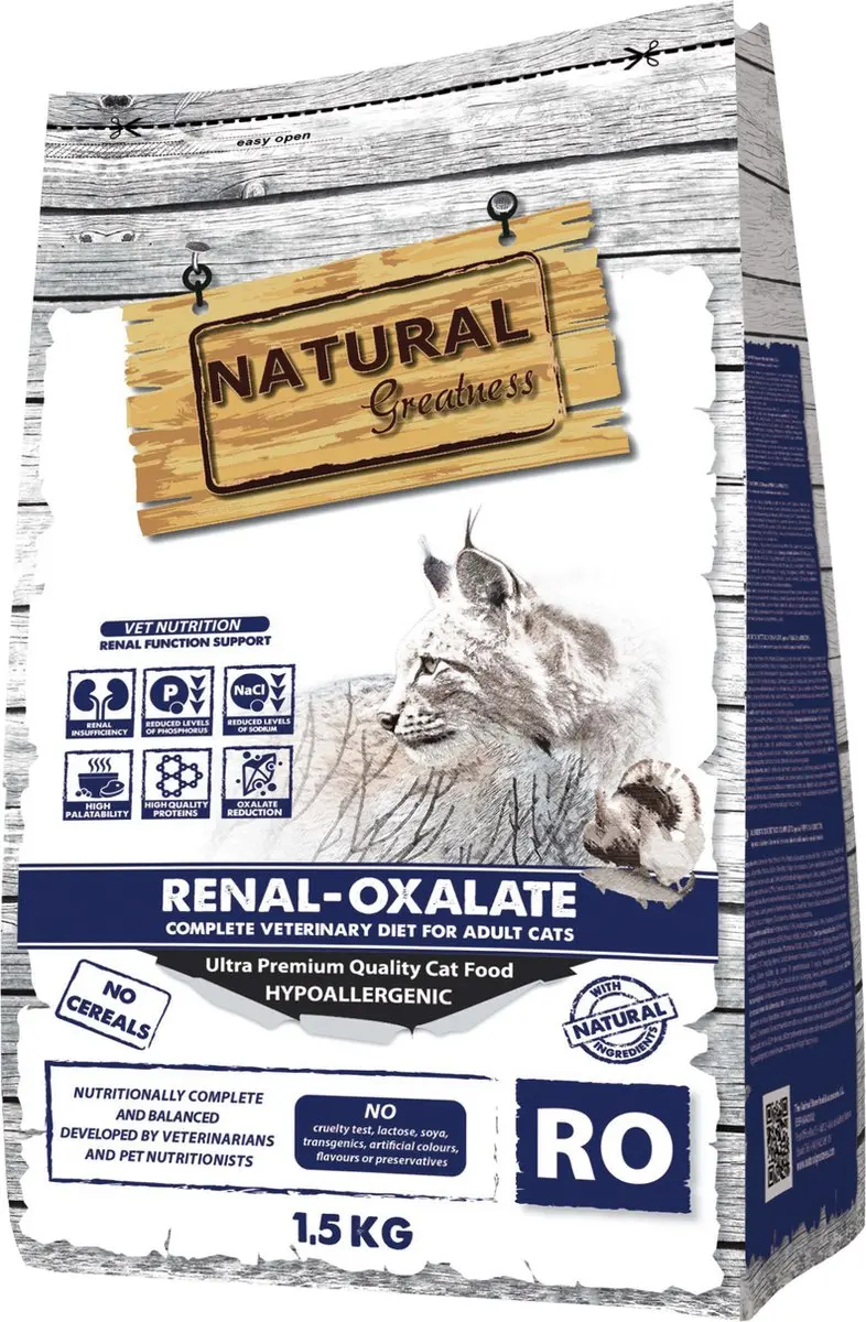 Natural Greatness Renal Oxalate Kattenvoer