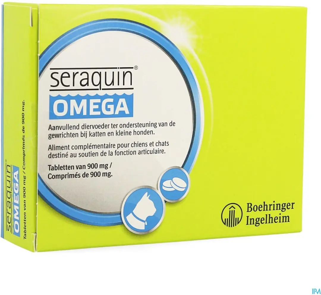 Seraquin Omega Kat & Kleine Hond - 60 Tabletten - afbeelding 4 van 5