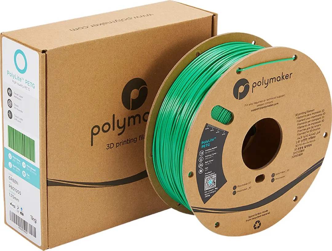 Polymaker PolyLite PETG Filament 1.75mm 1000g - Groen