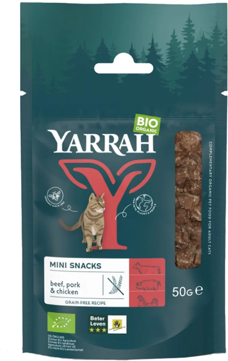 Yarrah Mini Snack Rund Kattensnack